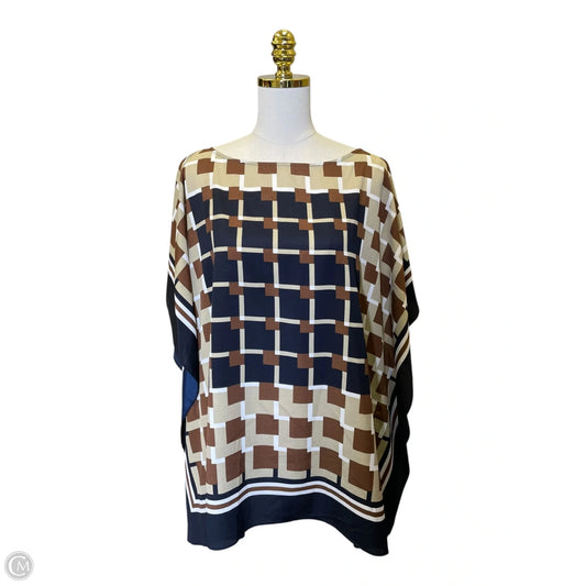 Top Short Sleeve By Michael By Michael Kors In Multi-colored, Size: Xl