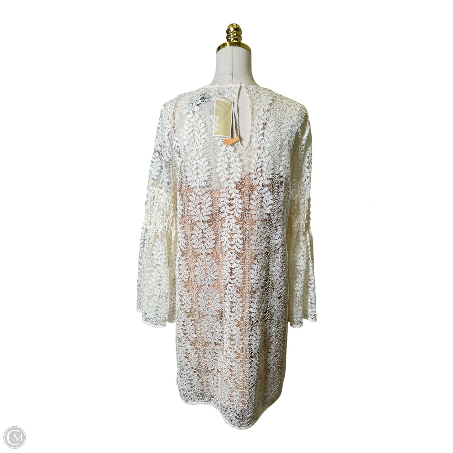 Dress Casual Short By Michael By Michael Kors In Cream, Size: L