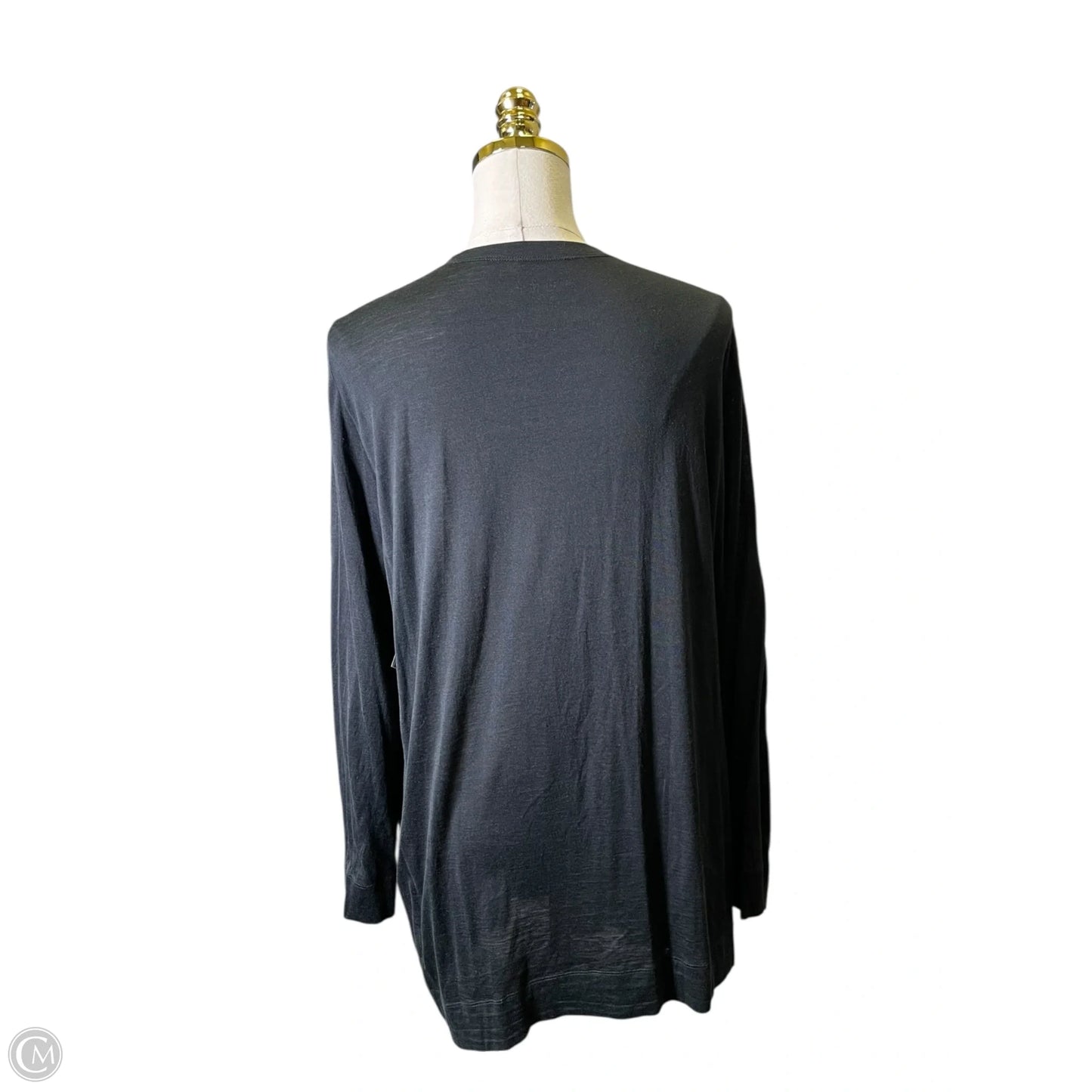 Cardigan By Eileen Fisher In Black, Size: Xl