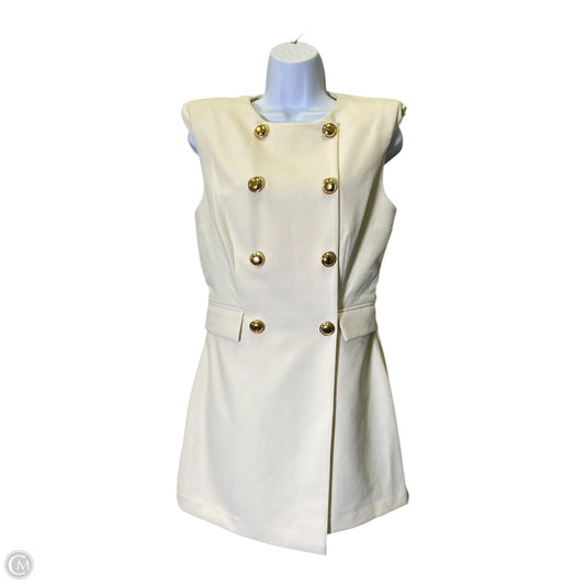 Dress Casual Short By Express In Cream, Size: S