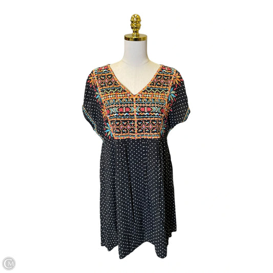 Dress Casual Midi By Savanna Jane In Polkadot Pattern, Size: M