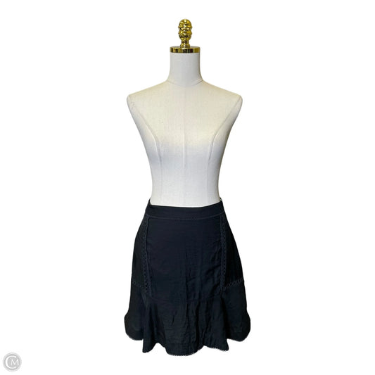 Skirt Midi By Ann Taylor In Black, Size: 12