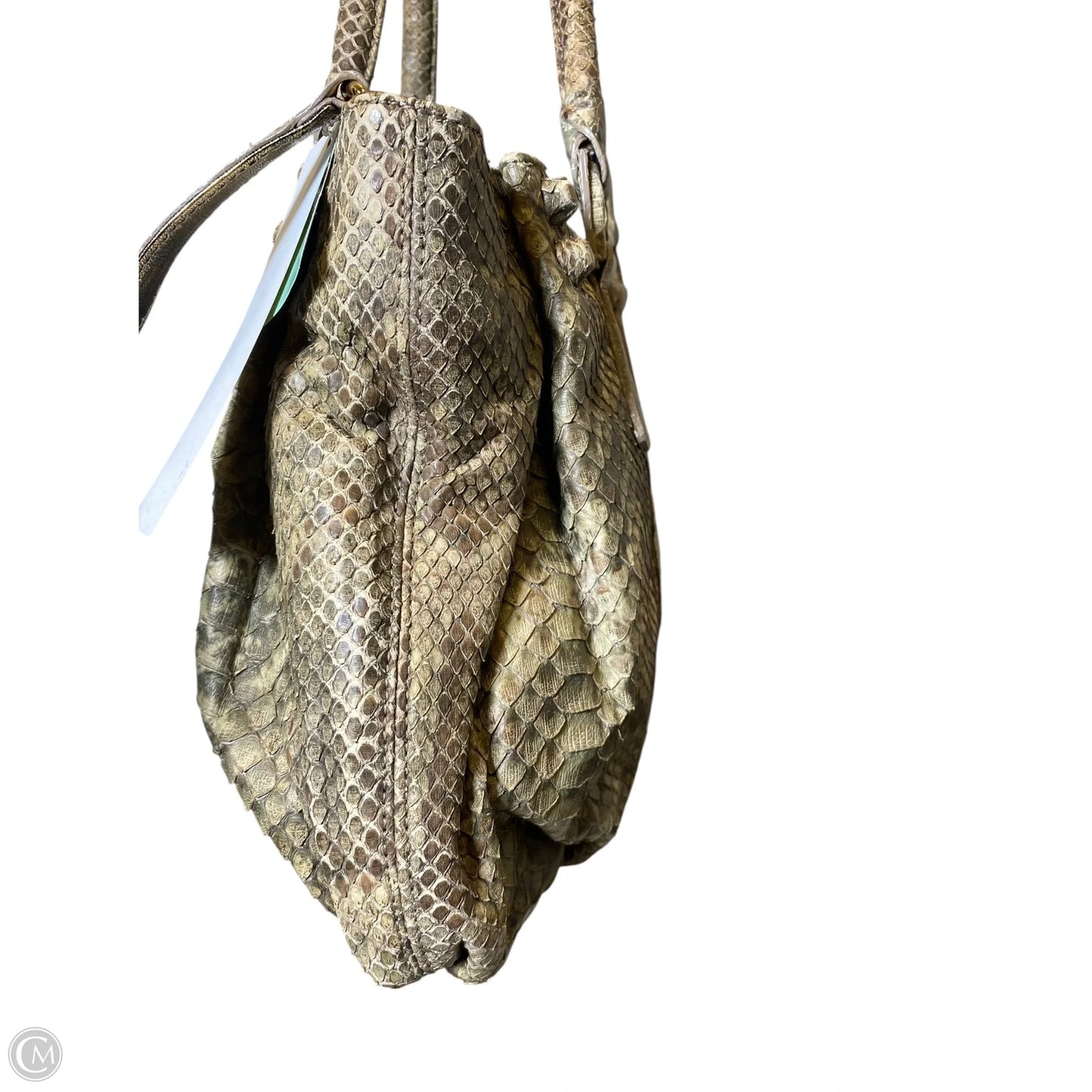 Handbag Leather By Clothes Mentor, Size: Medium