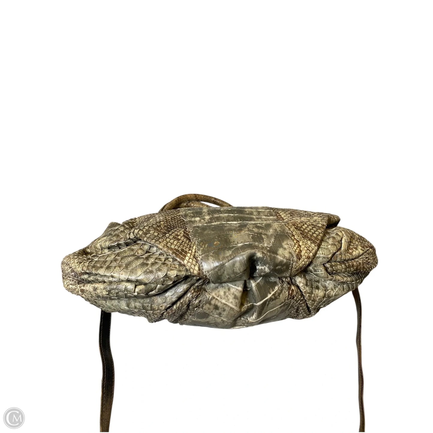 Handbag Leather By Clothes Mentor, Size: Medium