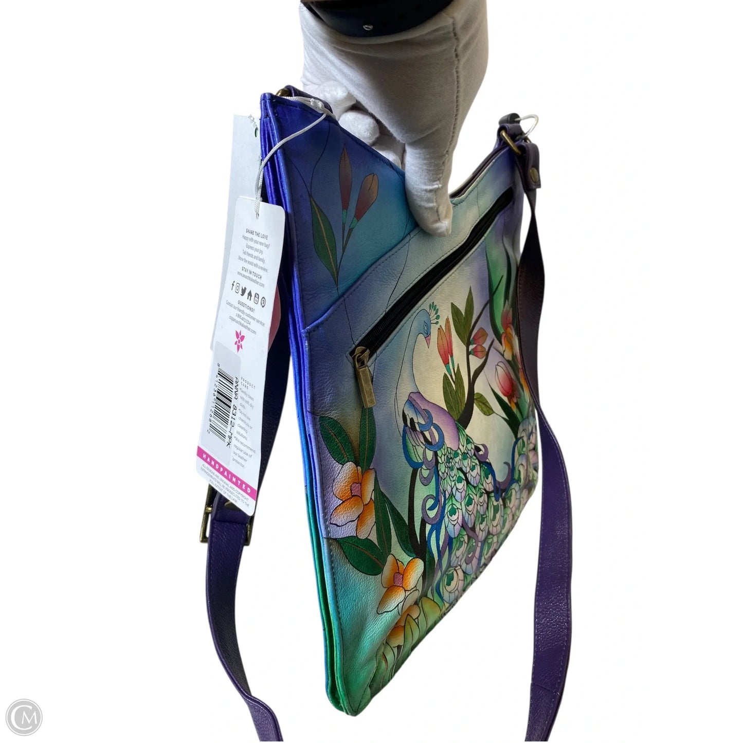 Crossbody By Anuschka, Size: Large