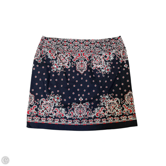 Skirt Mini & Short By Talbots In Multi-colored, Size: 16