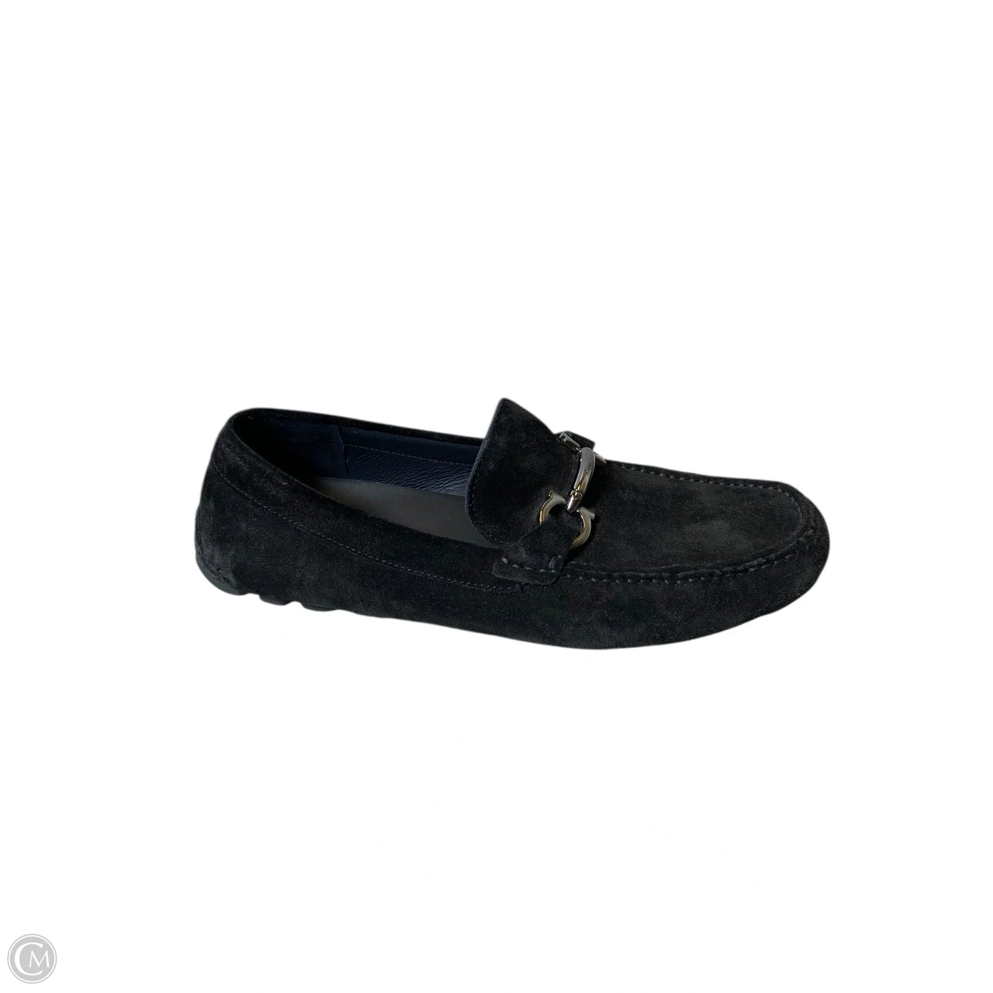 Shoes Luxury Designer By Ferragamo In Black, Size: 11
