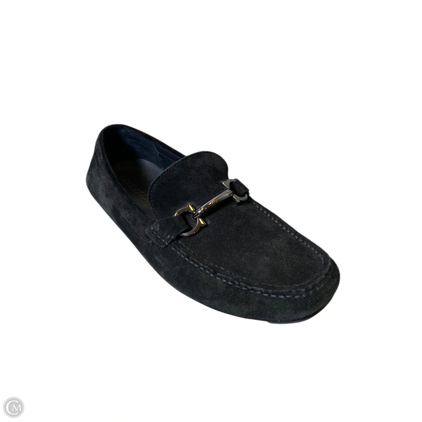 Shoes Luxury Designer By Ferragamo In Black, Size: 11