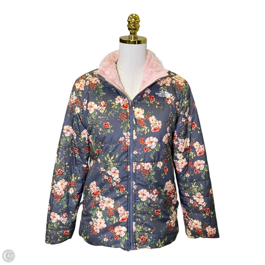 Jacket Puffer & Quilted By The North Face In Floral Print, Size: M