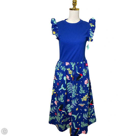 Dress Casual Maxi By Clothes Mentor In Multi-colored, Size: M