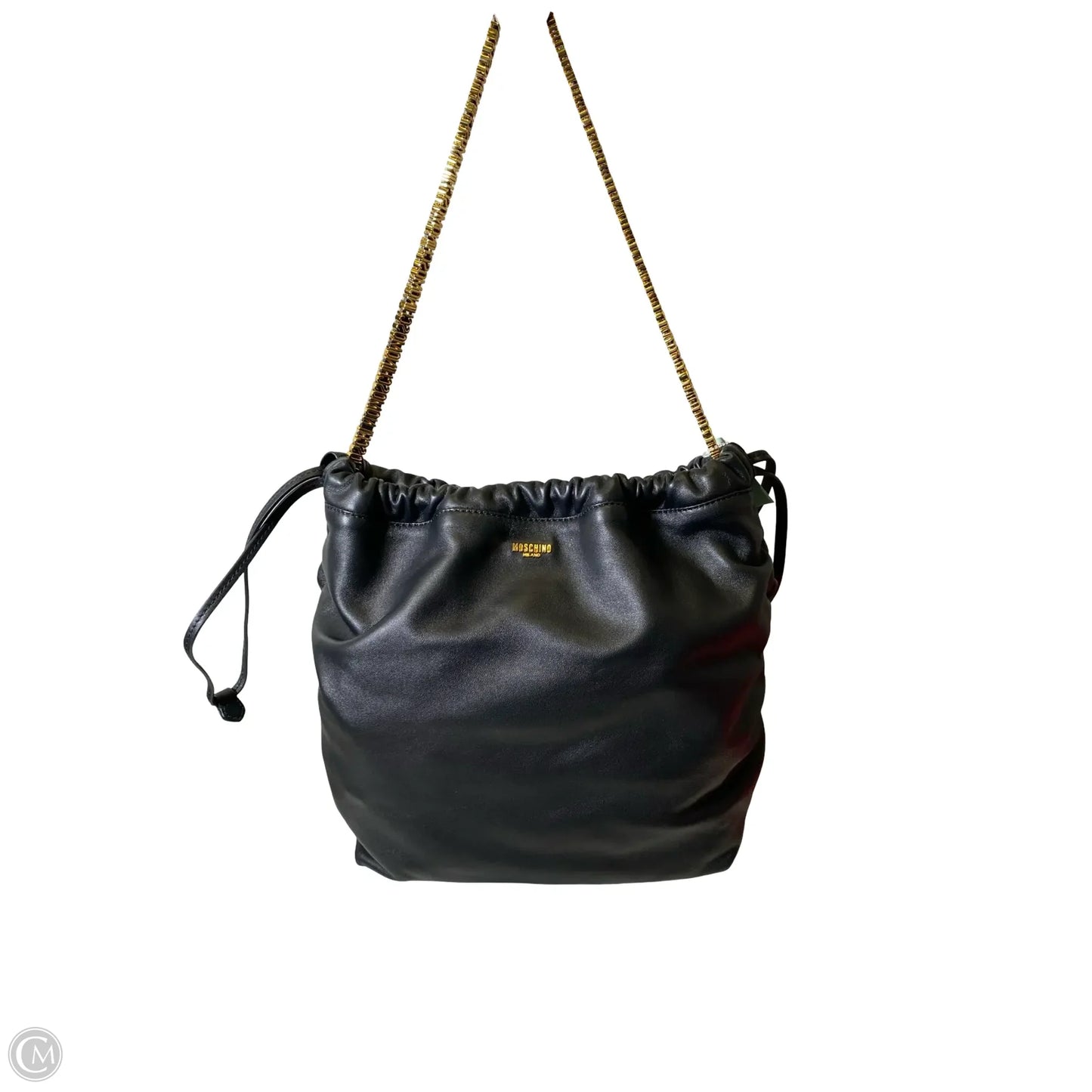 Handbag Luxury Designer By Moschino, Size: Medium