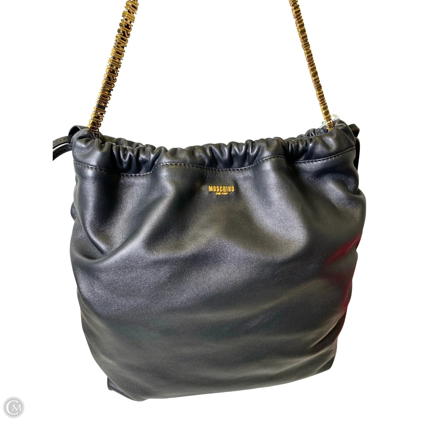 Handbag Luxury Designer By Moschino, Size: Medium