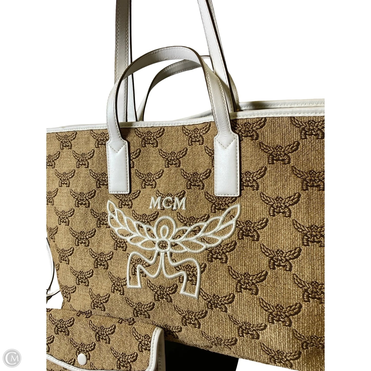 Tote Luxury Designer By Mcm, Size: Large