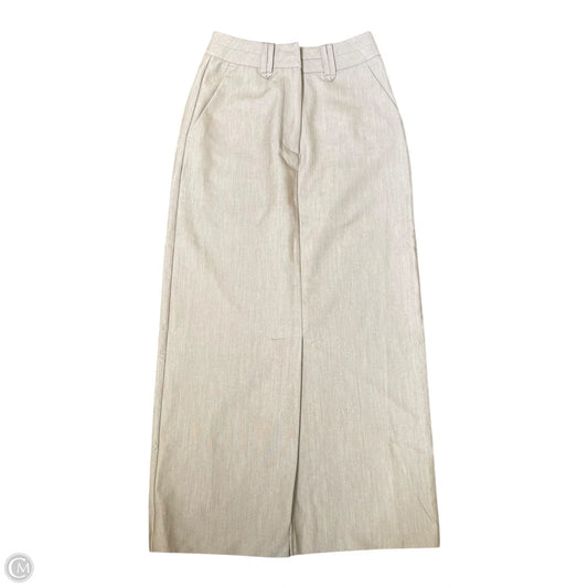 Skirt Maxi By Moon River In Beige, Size: Xs