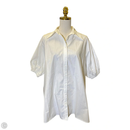 Top Short Sleeve By Clothes Mentor In White, Size: Xs