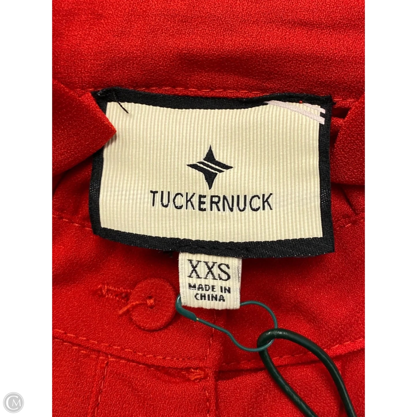 Dress Casual Short By Tuckernuck In Red, Size: Xxs