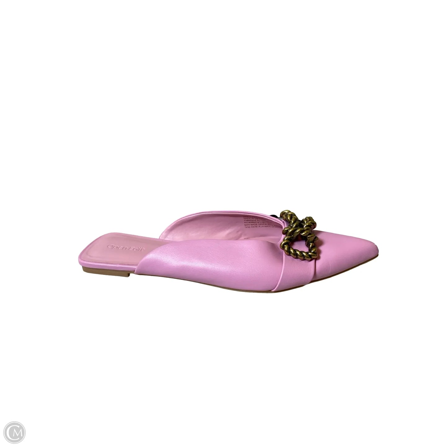 Shoes Flats By Open Edit In Pink, Size: 9.5