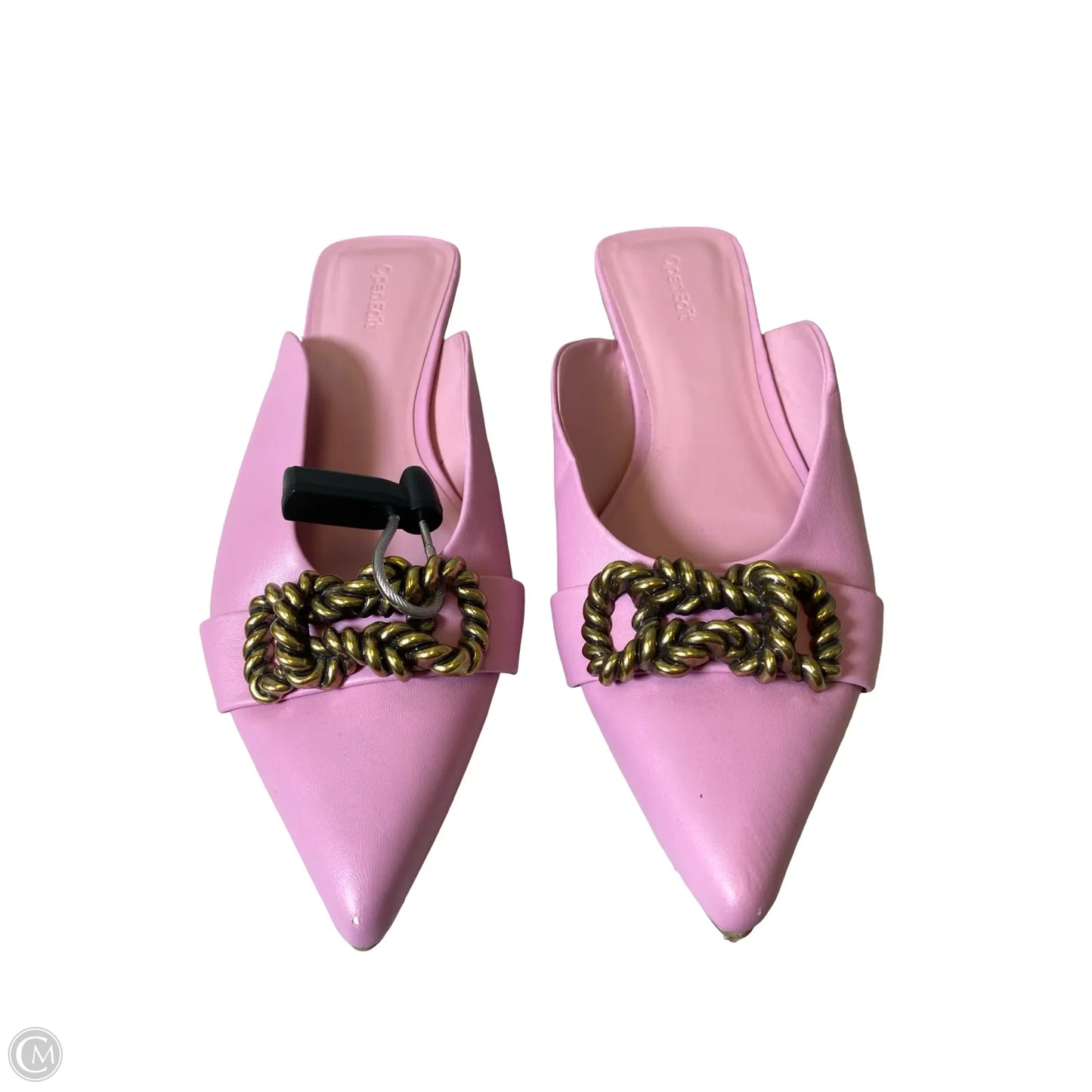 Shoes Flats By Open Edit In Pink, Size: 9.5