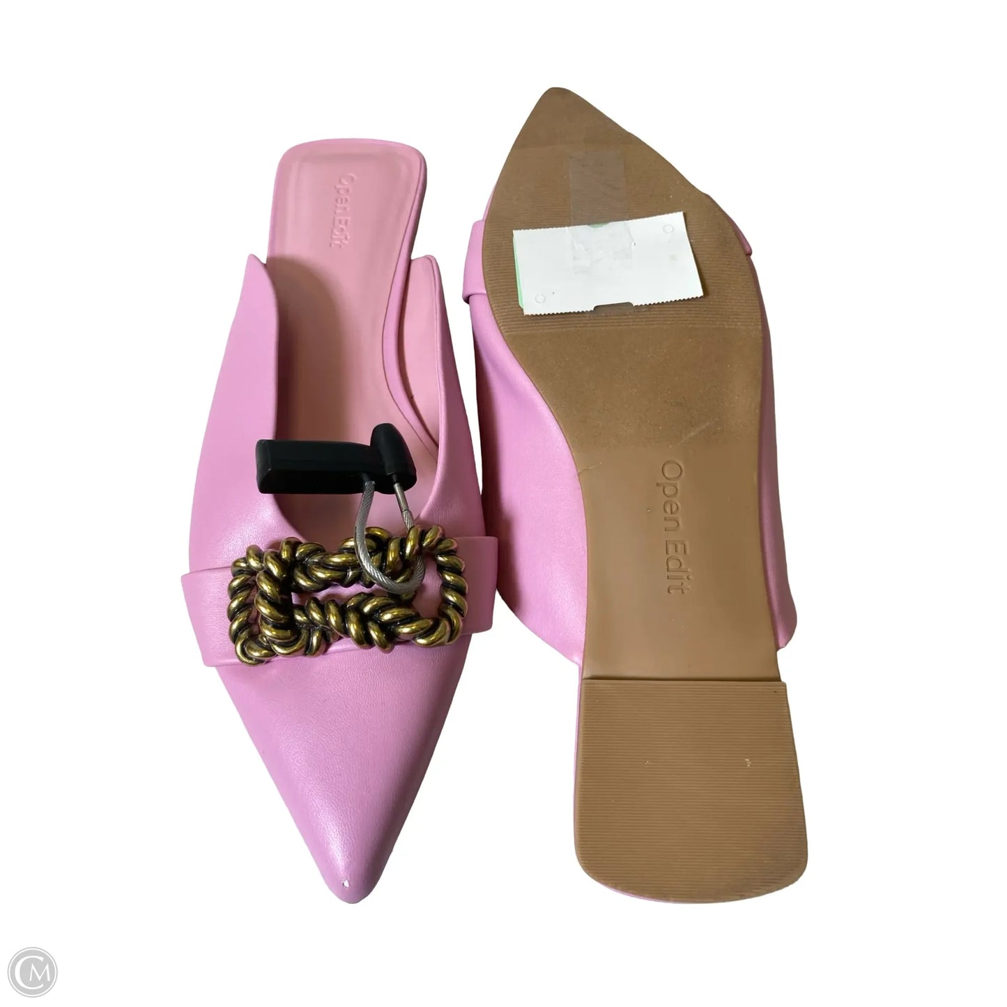Shoes Flats By Open Edit In Pink, Size: 9.5