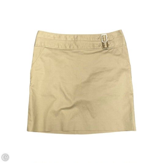 Skirt Designer By Tory Burch In Beige, Size: 6