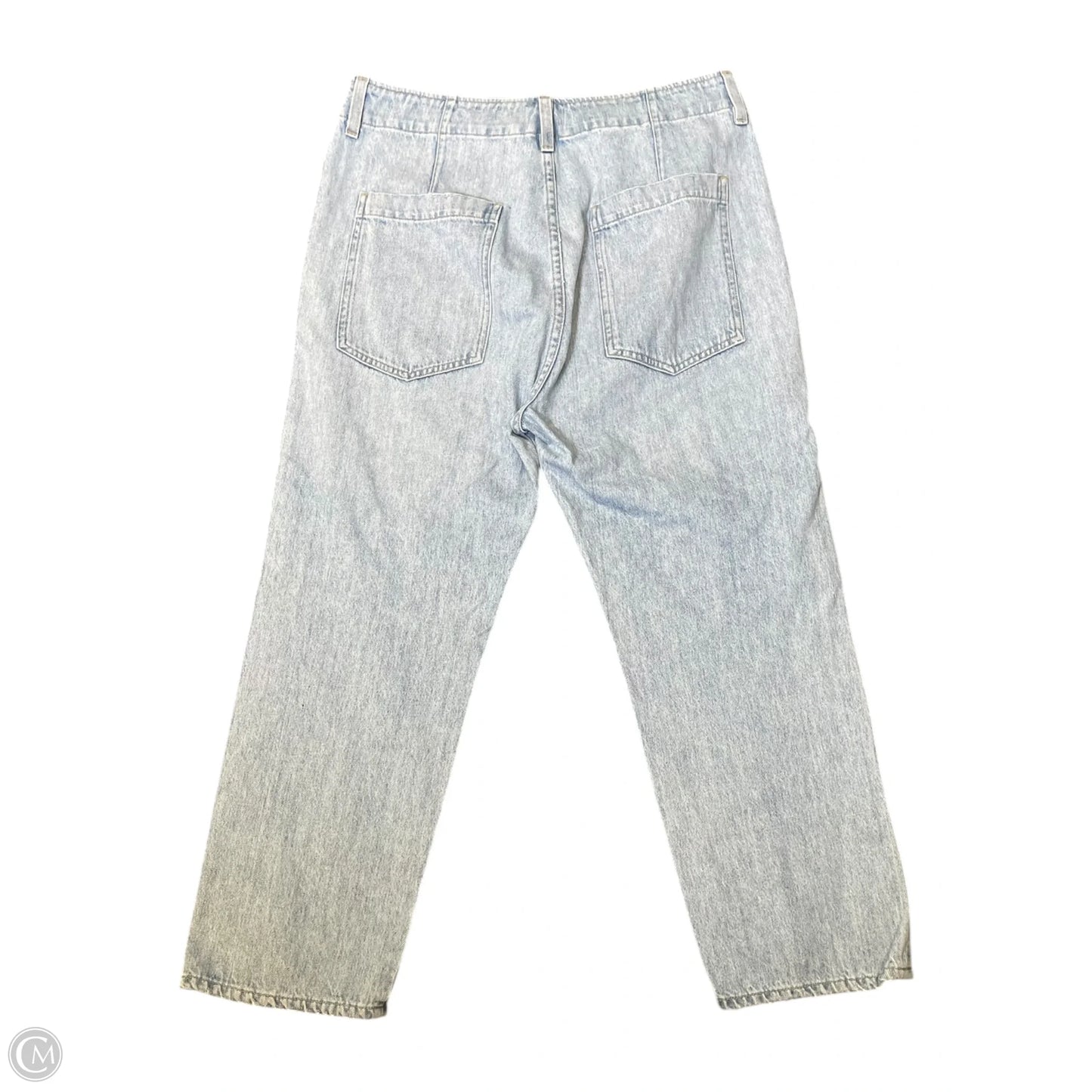 Jeans Cropped By Citizens Of Humanity In Blue Denim, Size: 4