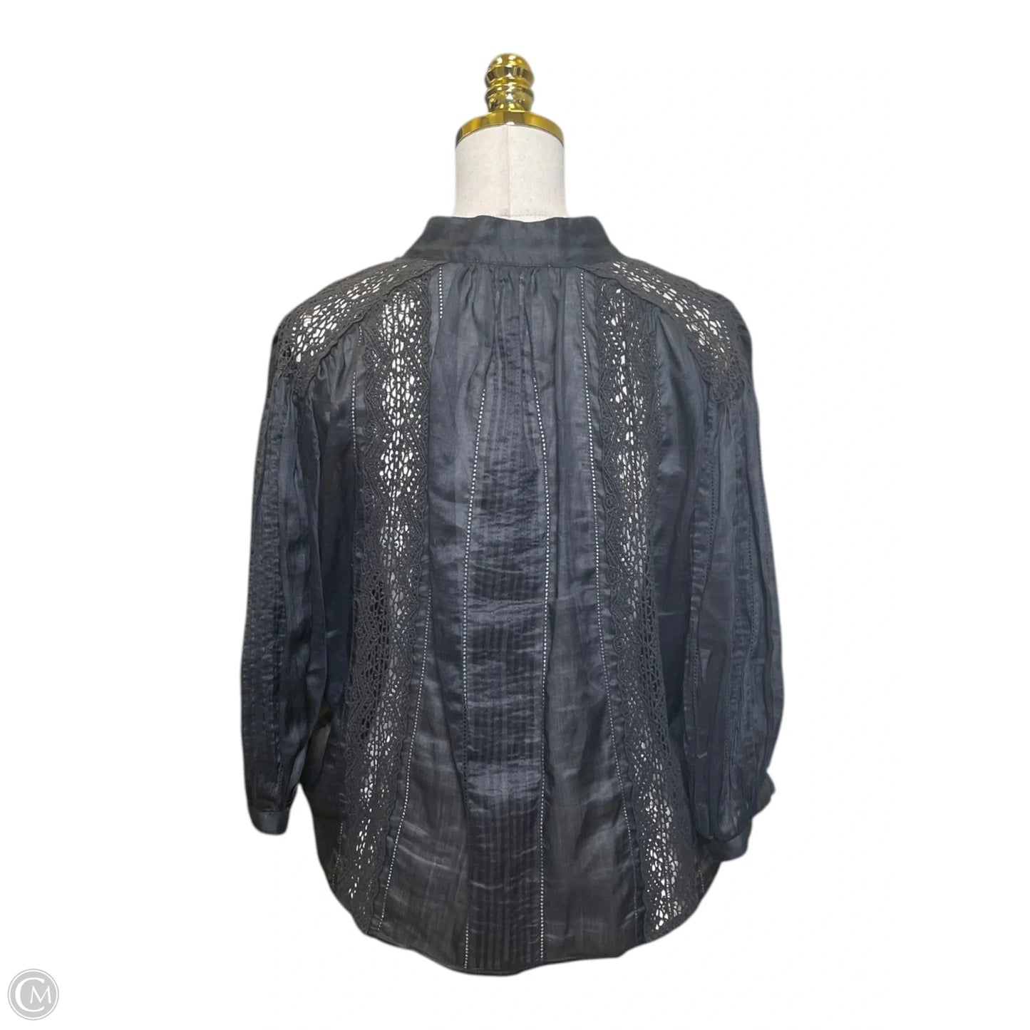 Top 3/4 Sleeve By Frame In Black, Size: S