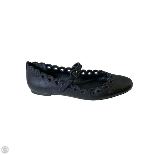 Shoes Flats By Clothes Mentor In Black, Size: 8