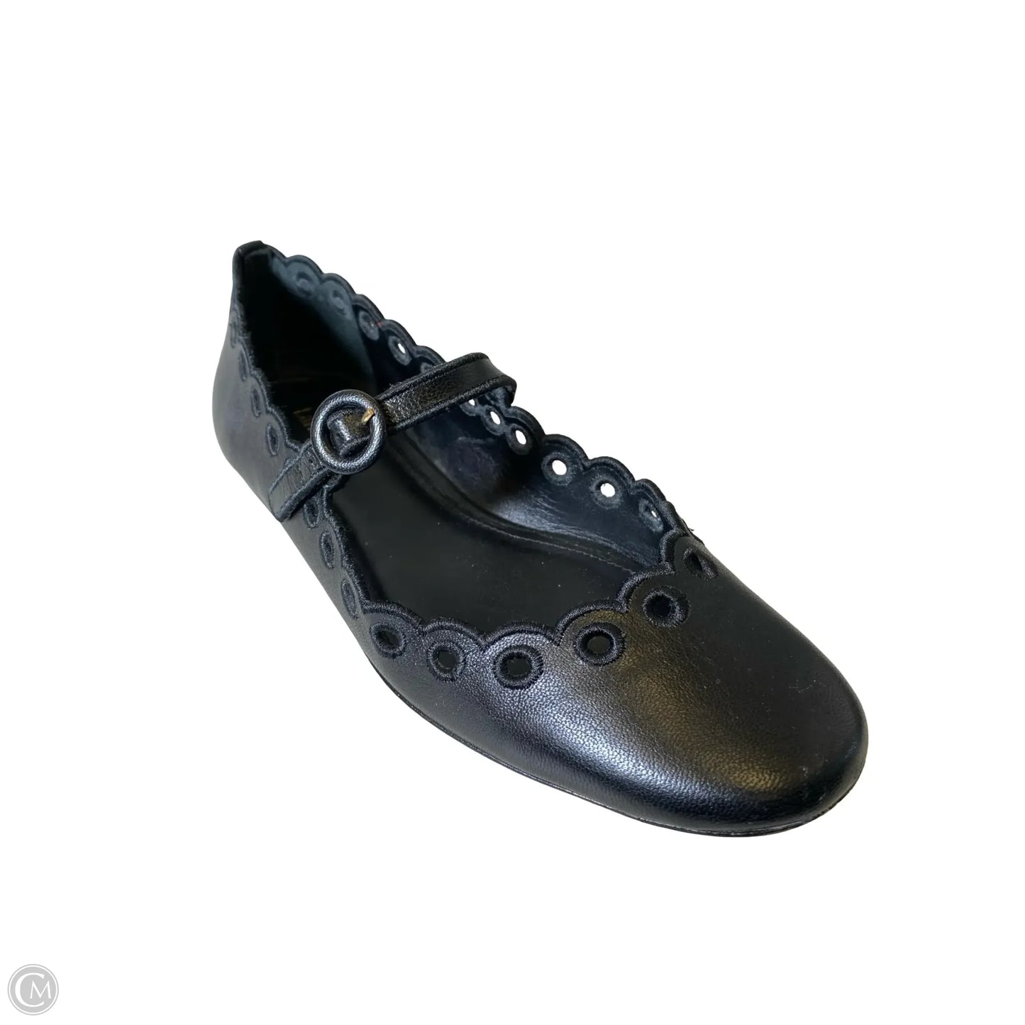 Shoes Flats By Clothes Mentor In Black, Size: 8
