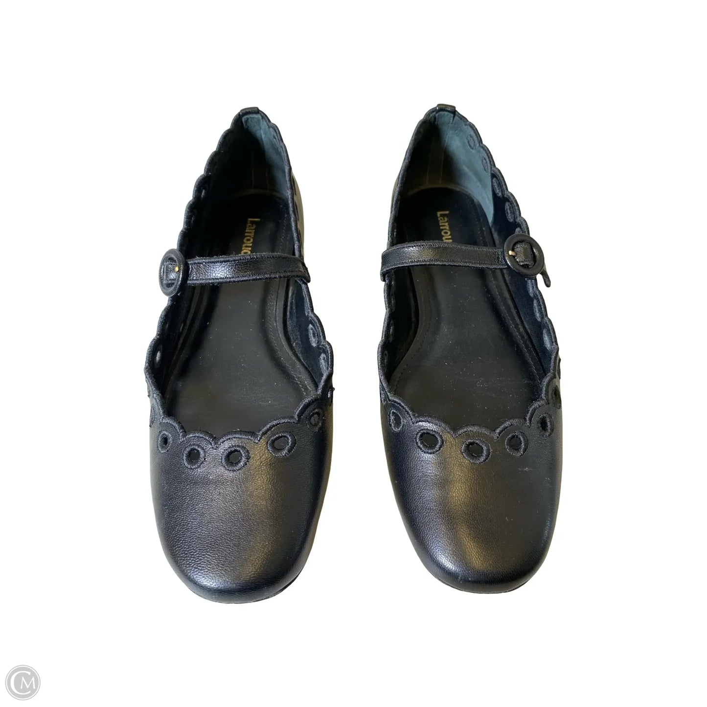 Shoes Flats By Clothes Mentor In Black, Size: 8