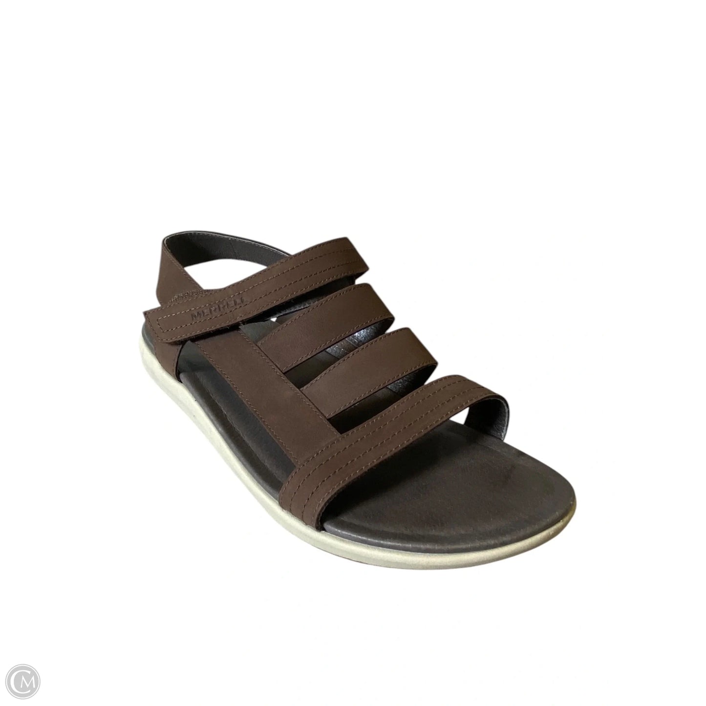 Sandals Flats By Merrell In Brown, Size: 10