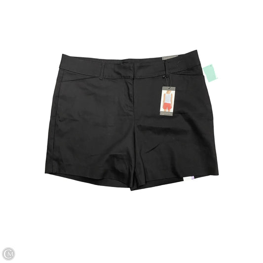 Shorts By Clothes Mentor In Black, Size: 16