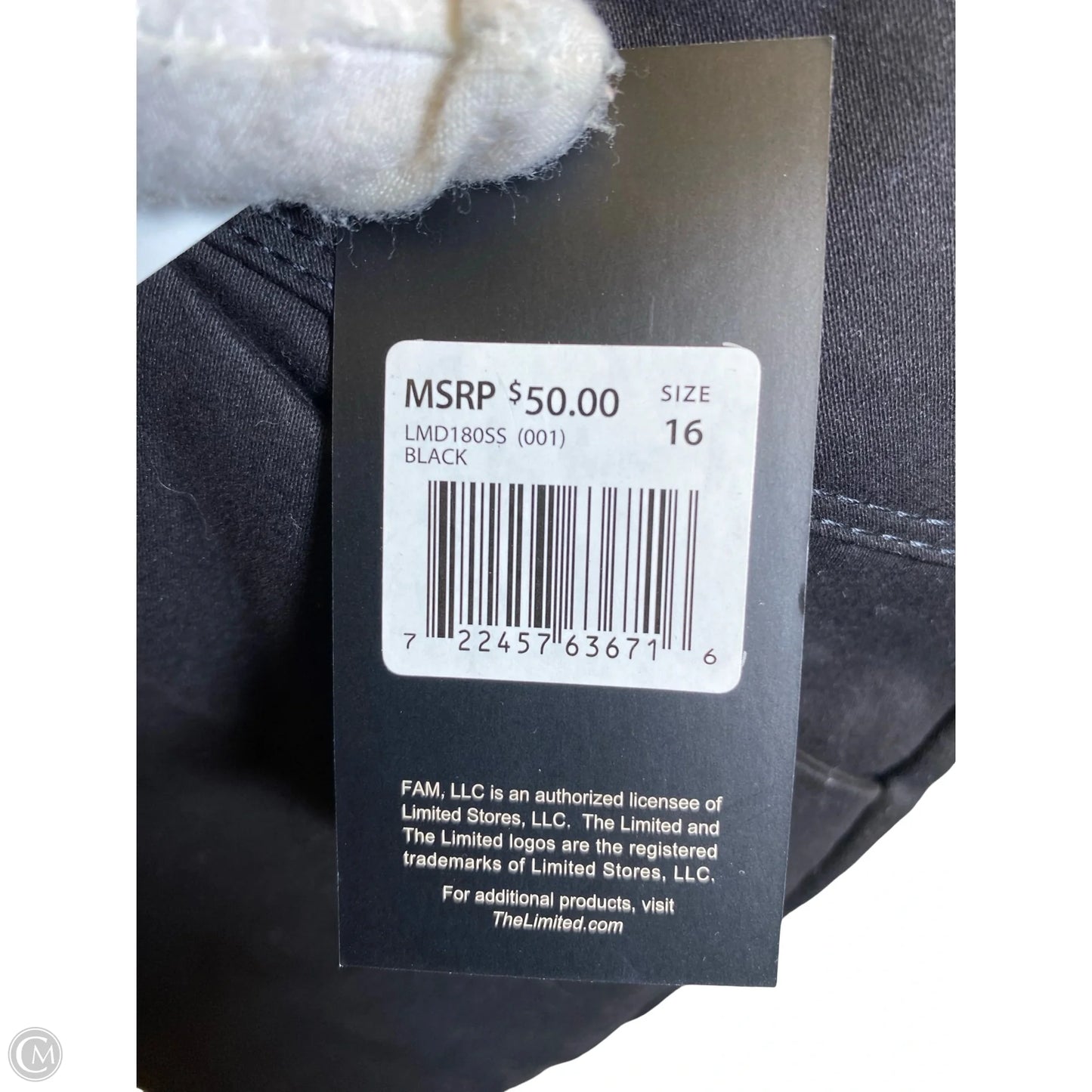 Shorts By Clothes Mentor In Black, Size: 16