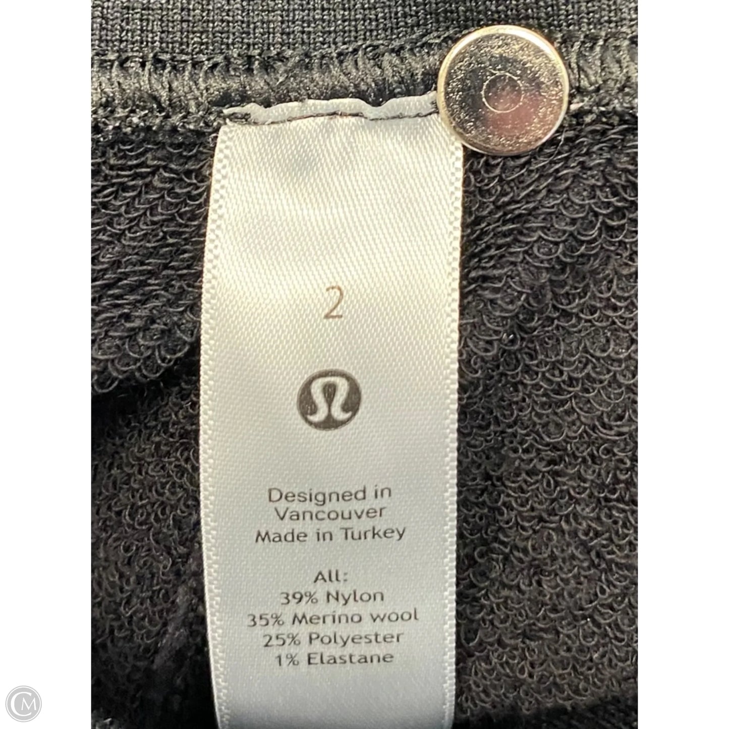 Athletic Pants By Lululemon In Black, Size: 2