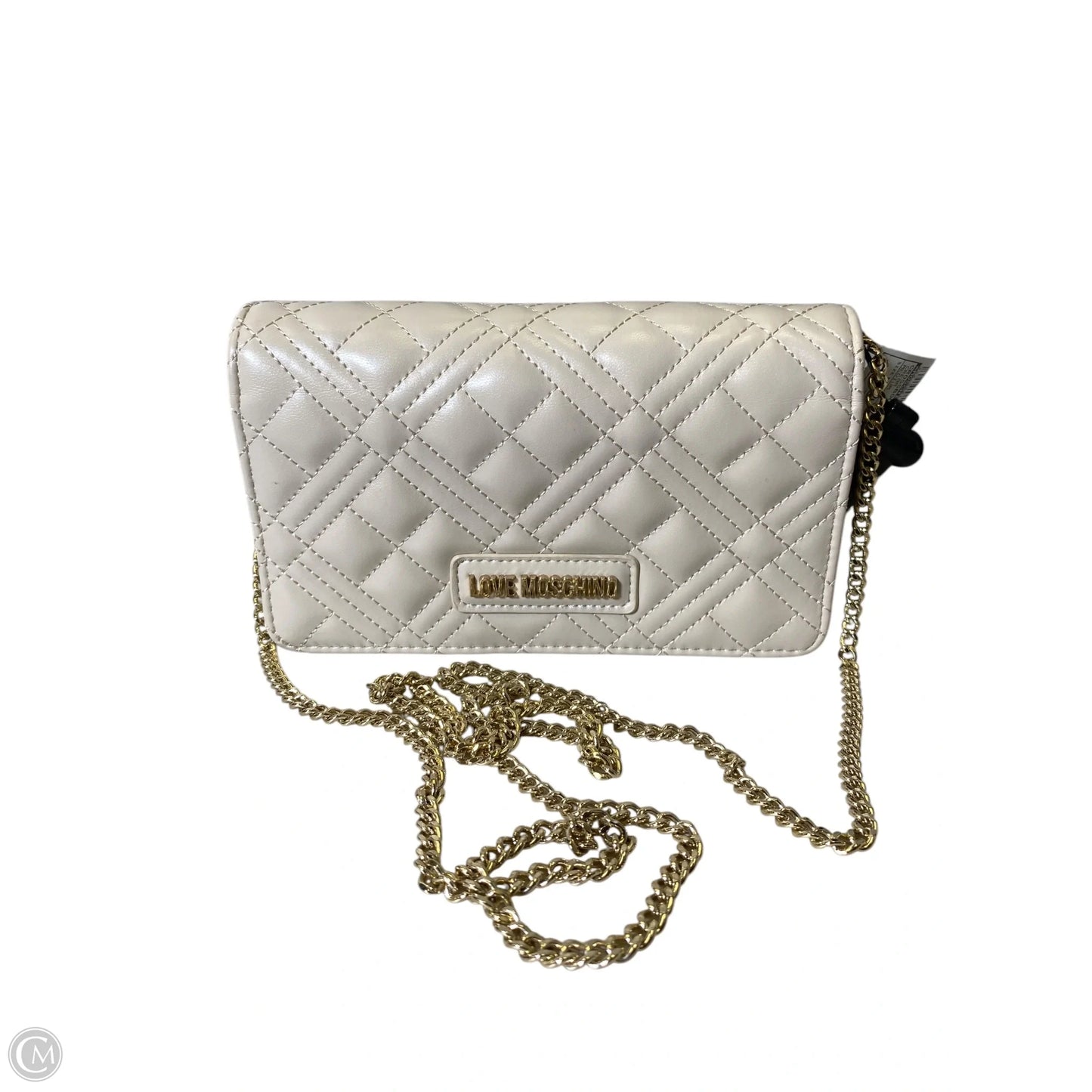 Crossbody Luxury Designer By Moschino, Size: Medium