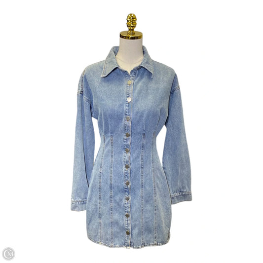 Jacket Denim By Blue Blush In Blue Denim, Size: M