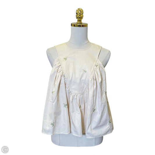 Top Sleeveless By Heyson In Cream, Size: S