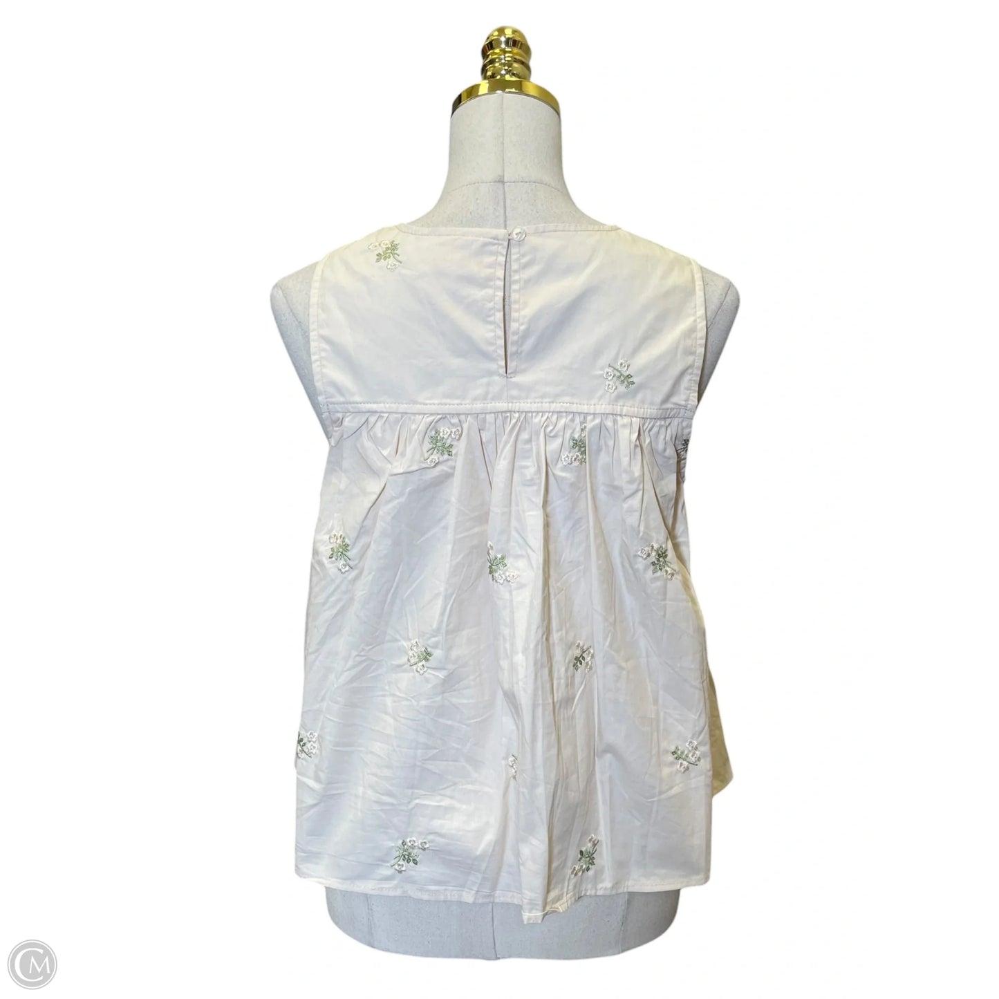 Top Sleeveless By Heyson In Cream, Size: S