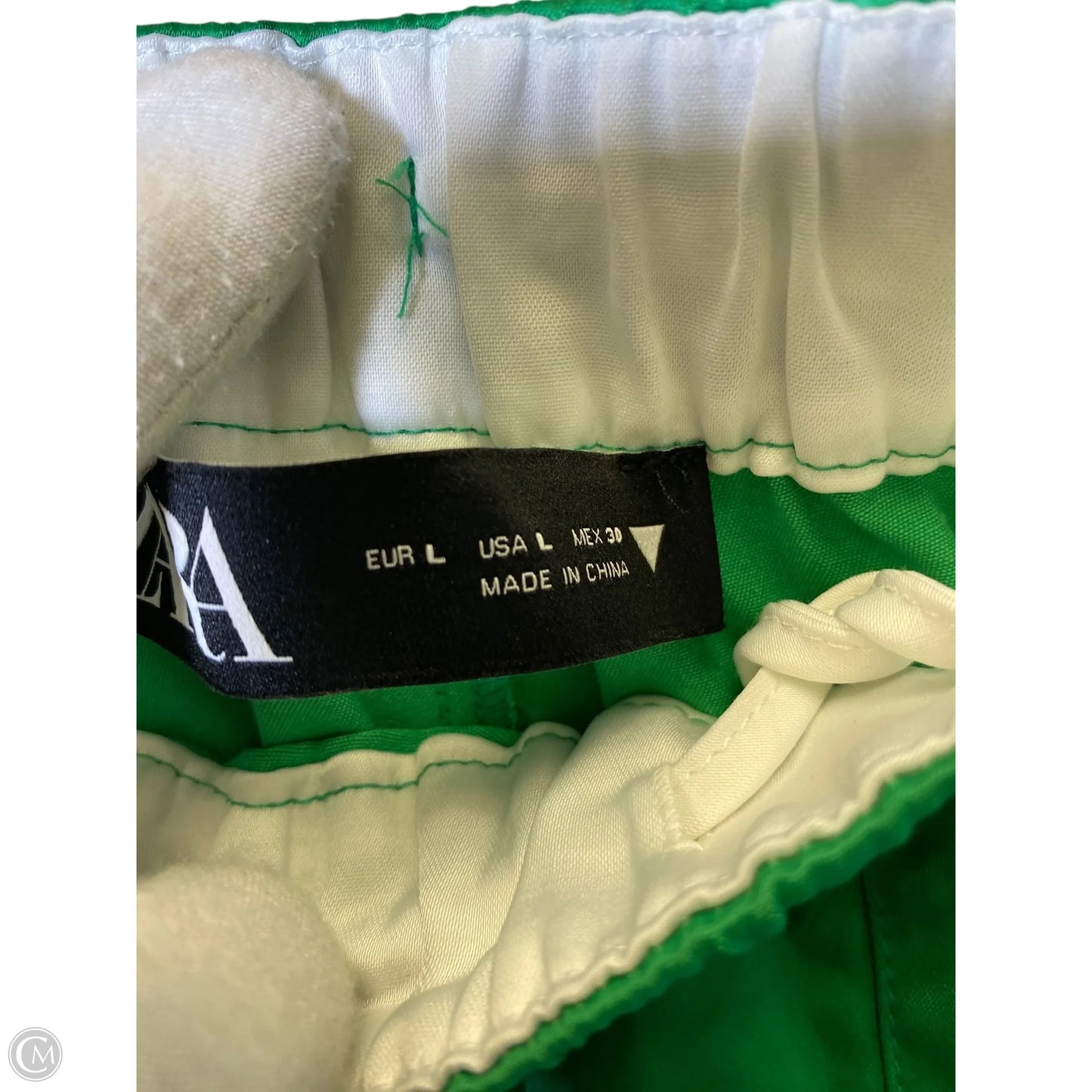 Shorts By Zara In Green, Size: L