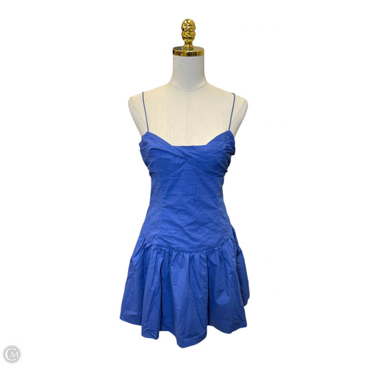 Dress Casual Short By Clothes Mentor In Blue, Size: M