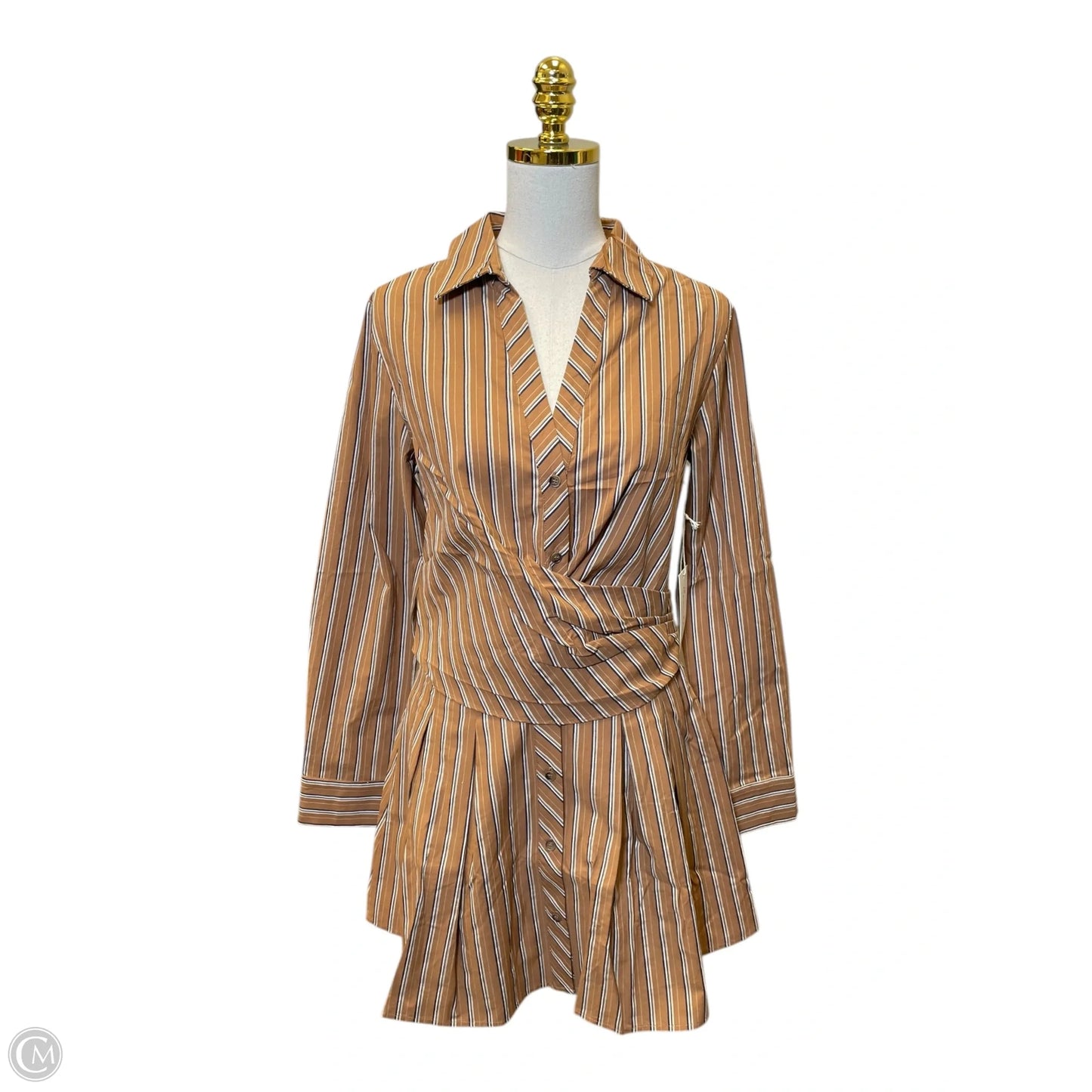 Dress Casual Short By Clothes Mentor In Striped Pattern, Size: M