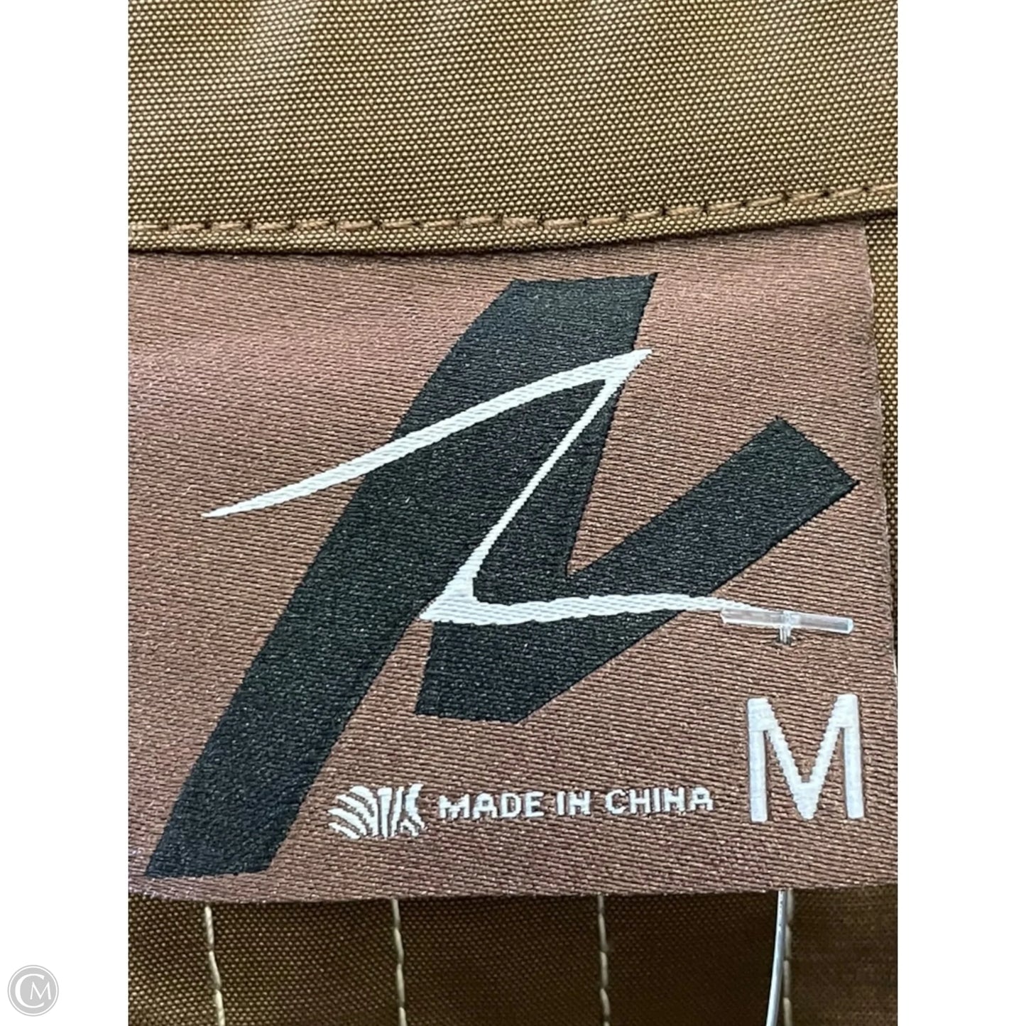 Top Short Sleeve By Clothes Mentor In Brown, Size: M