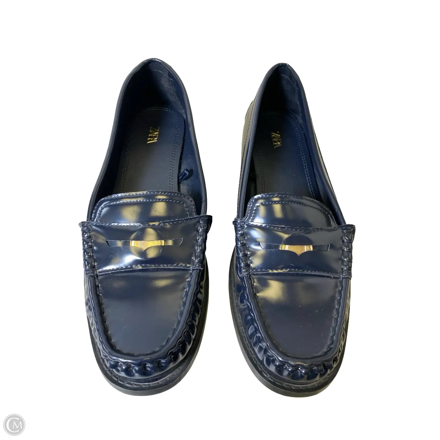 Shoes Flats By Zara In Black, Size: 7.5