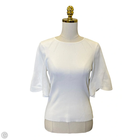 Top Short Sleeve By Ted Baker In White, Size: S