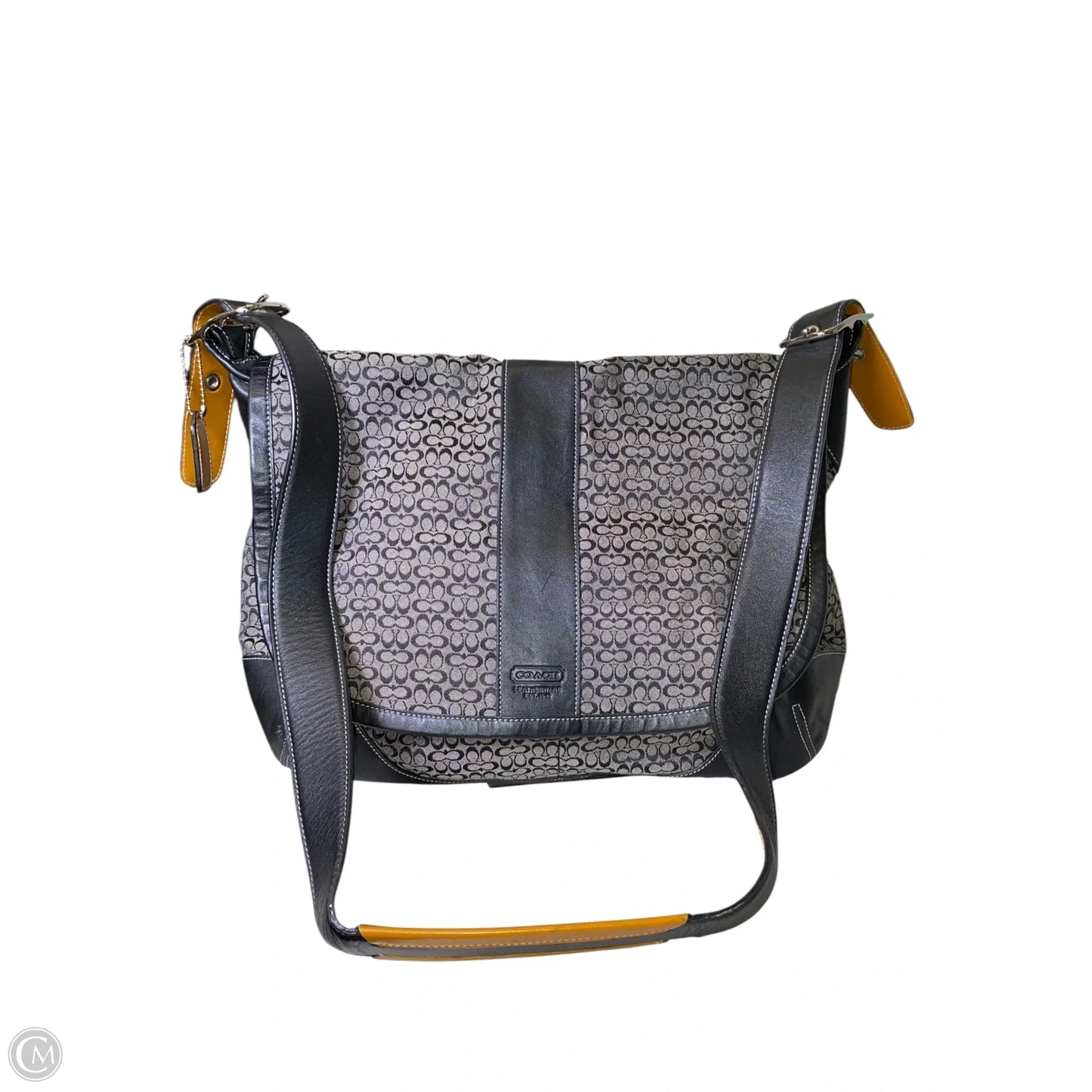 Laptop Bag Designer By Coach, Size: Large