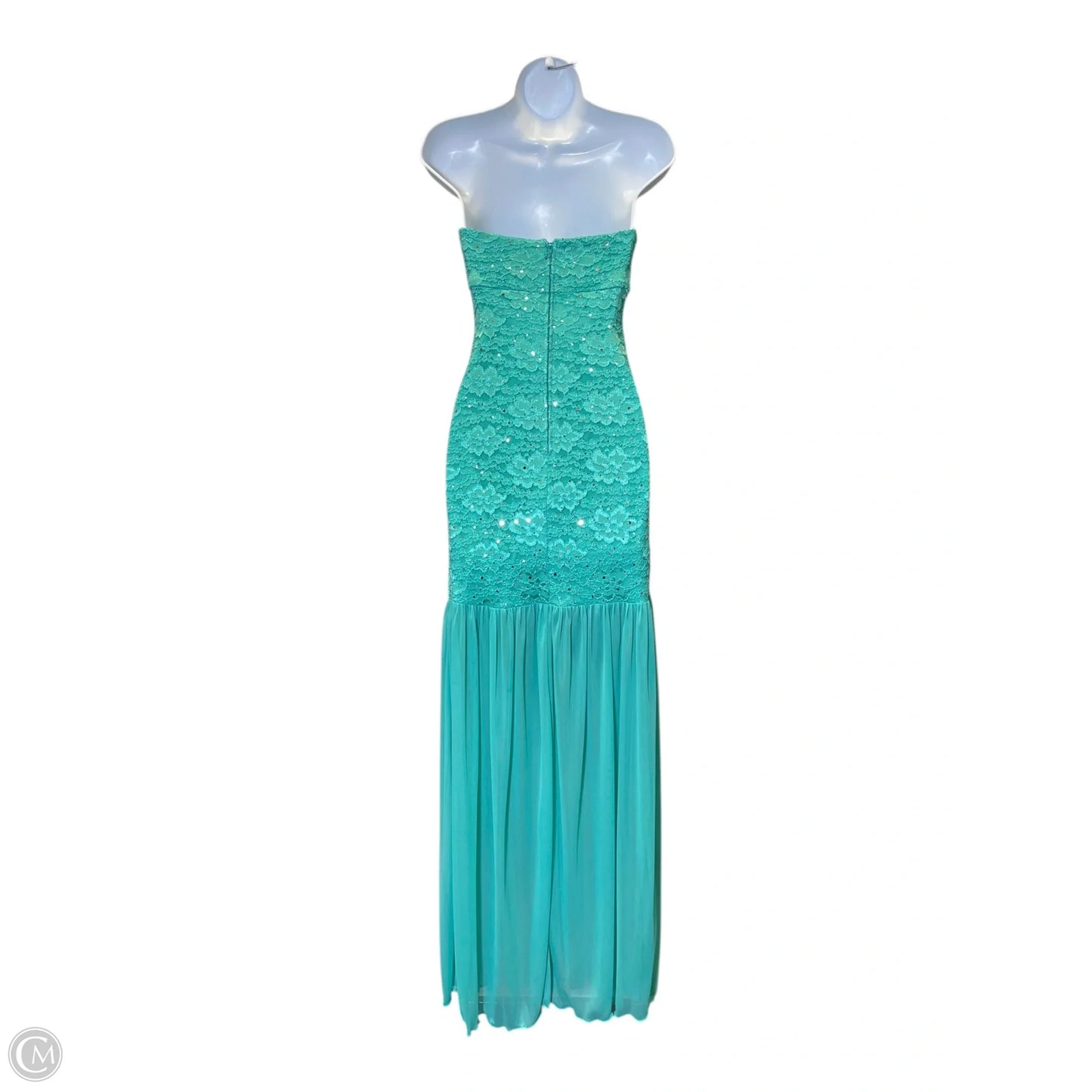 Dress Party Long By Deb In Teal, Size: 6