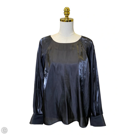 Top Long Sleeve By Nine West In Black, Size: Xxl