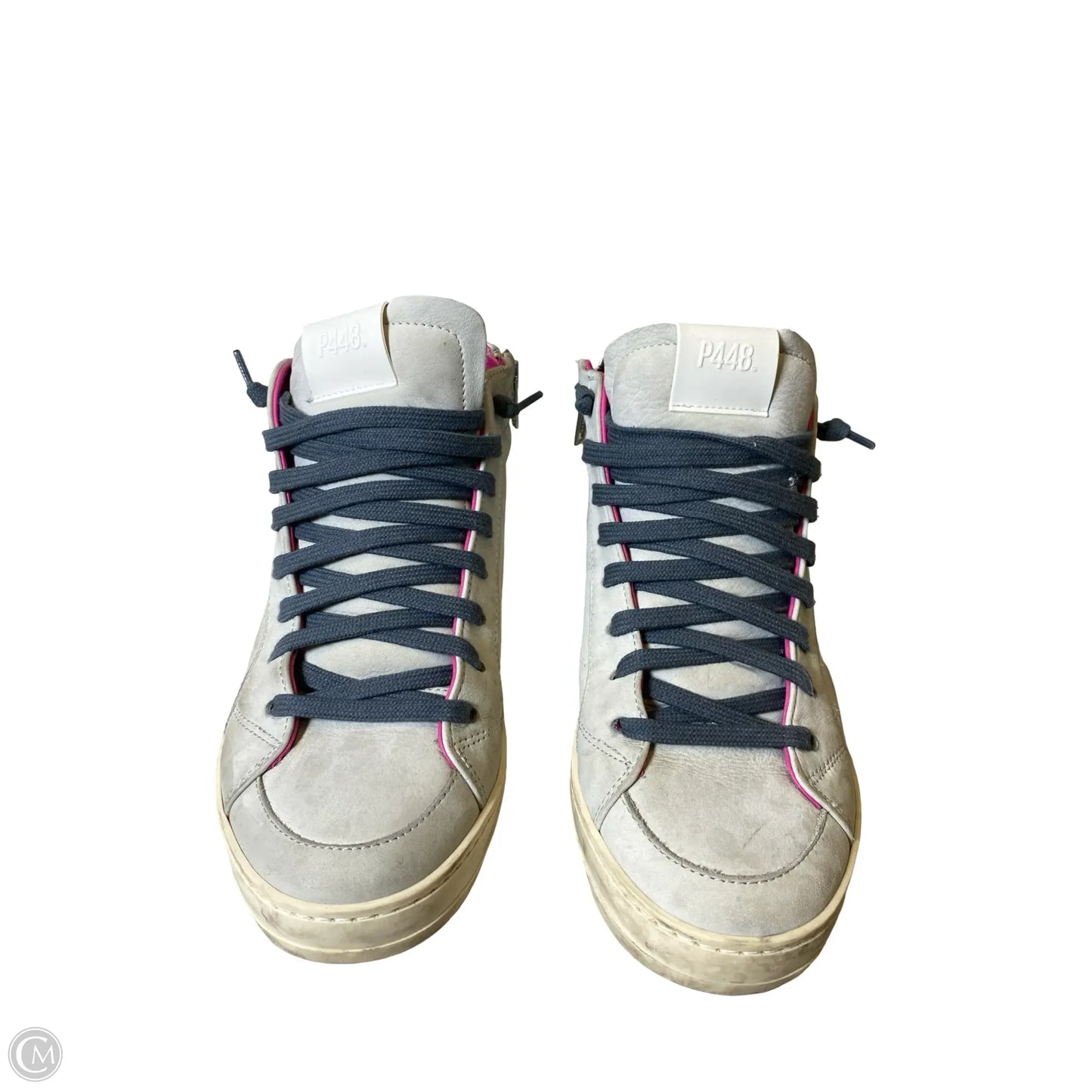 Shoes Sneakers By P448 In Grey, Size: 6.5