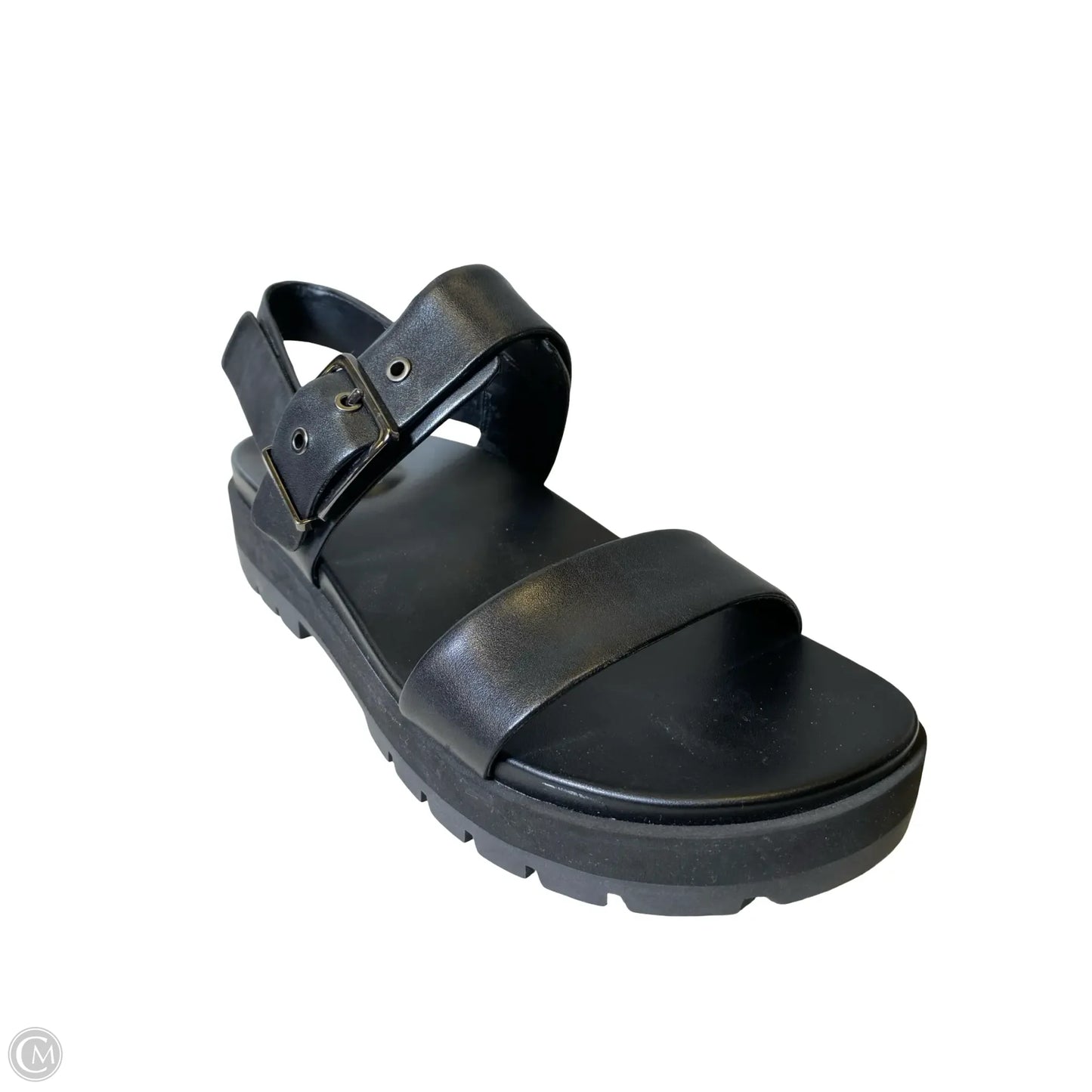 Sandals Heels Platform By Vionic In Black, Size: 9.5