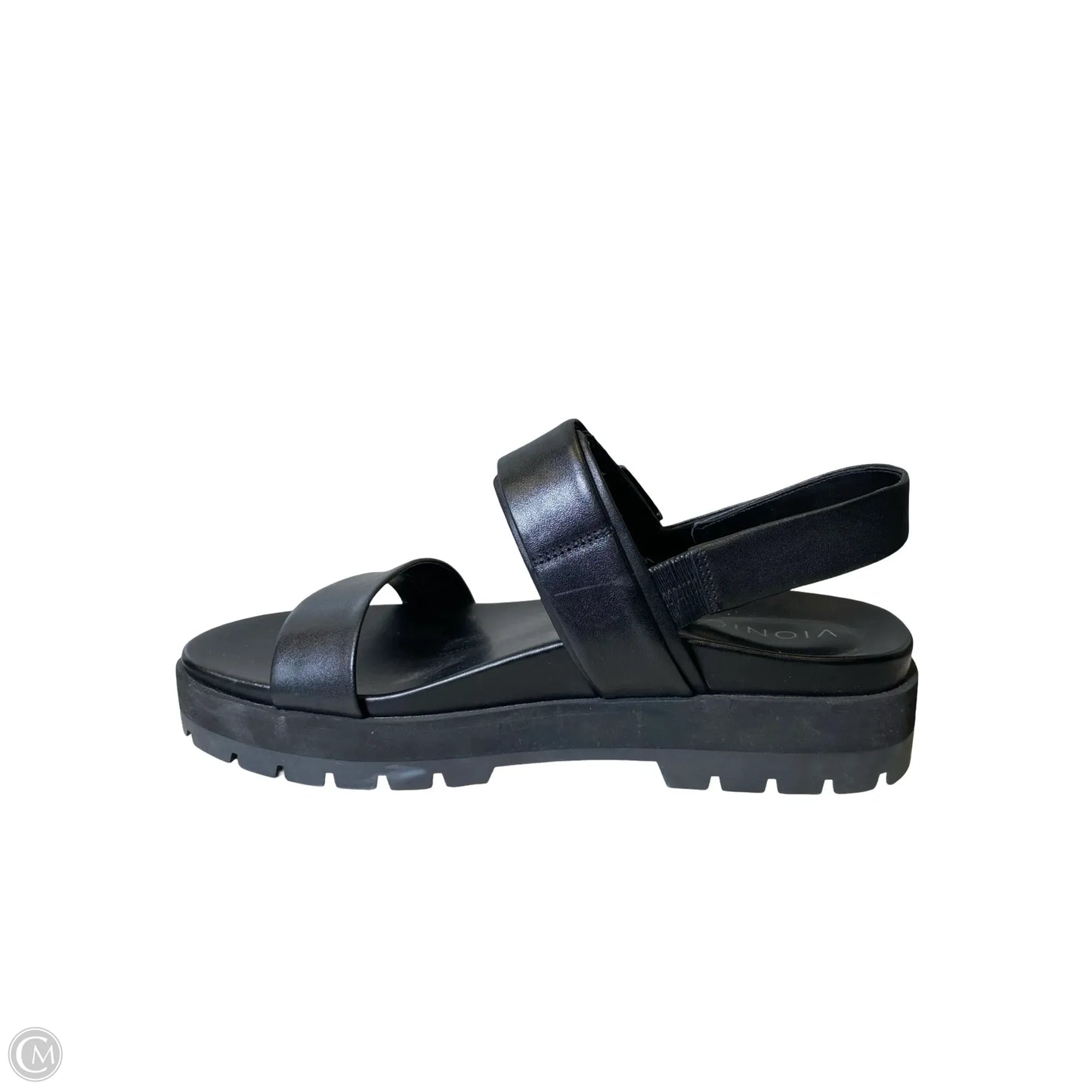 Sandals Heels Platform By Vionic In Black, Size: 9.5