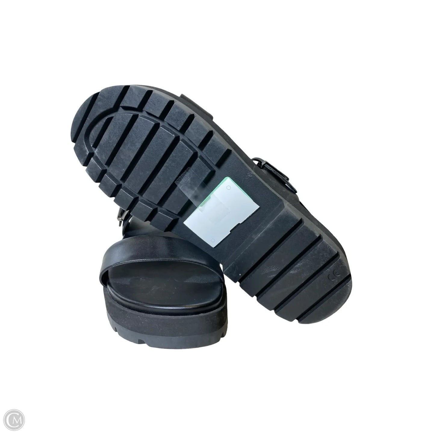 Sandals Heels Platform By Vionic In Black, Size: 9.5